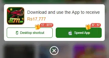 App Download Banner of JZ 777