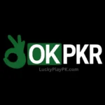 OKPKR app logo on black background