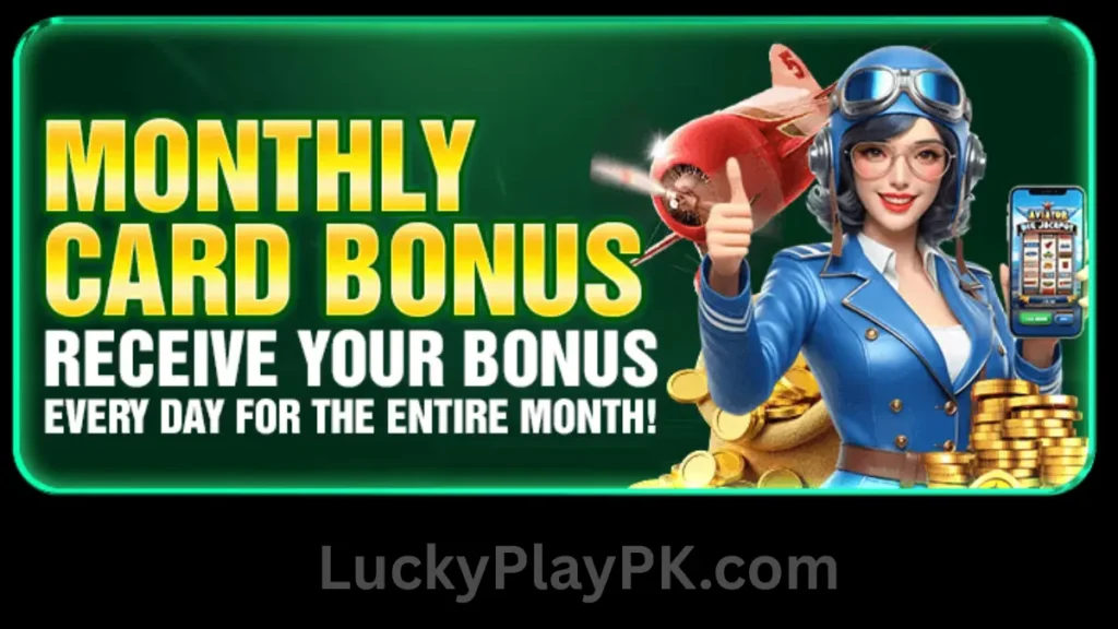 Monthly card bonus: Receive daily bonus for the entire month